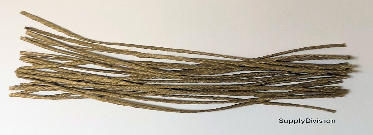 Jute cord cut lengths